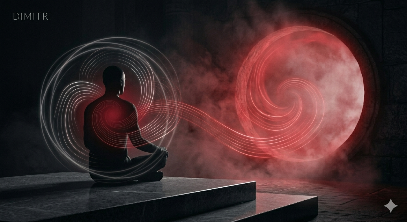 Visuel d'ouverture mystique et spirituel de Dimitri